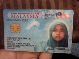 Buy fake Malaysian ID card for sale