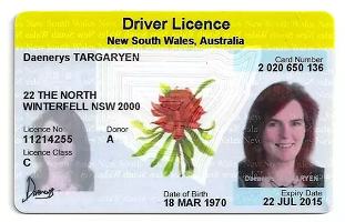 Real Australian license for sale