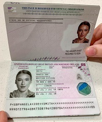 Buy Fake British Passport online