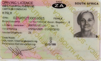 Buy Fake South Africa license online