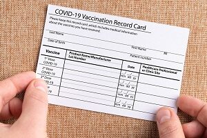 COVID vaccine card for sale online